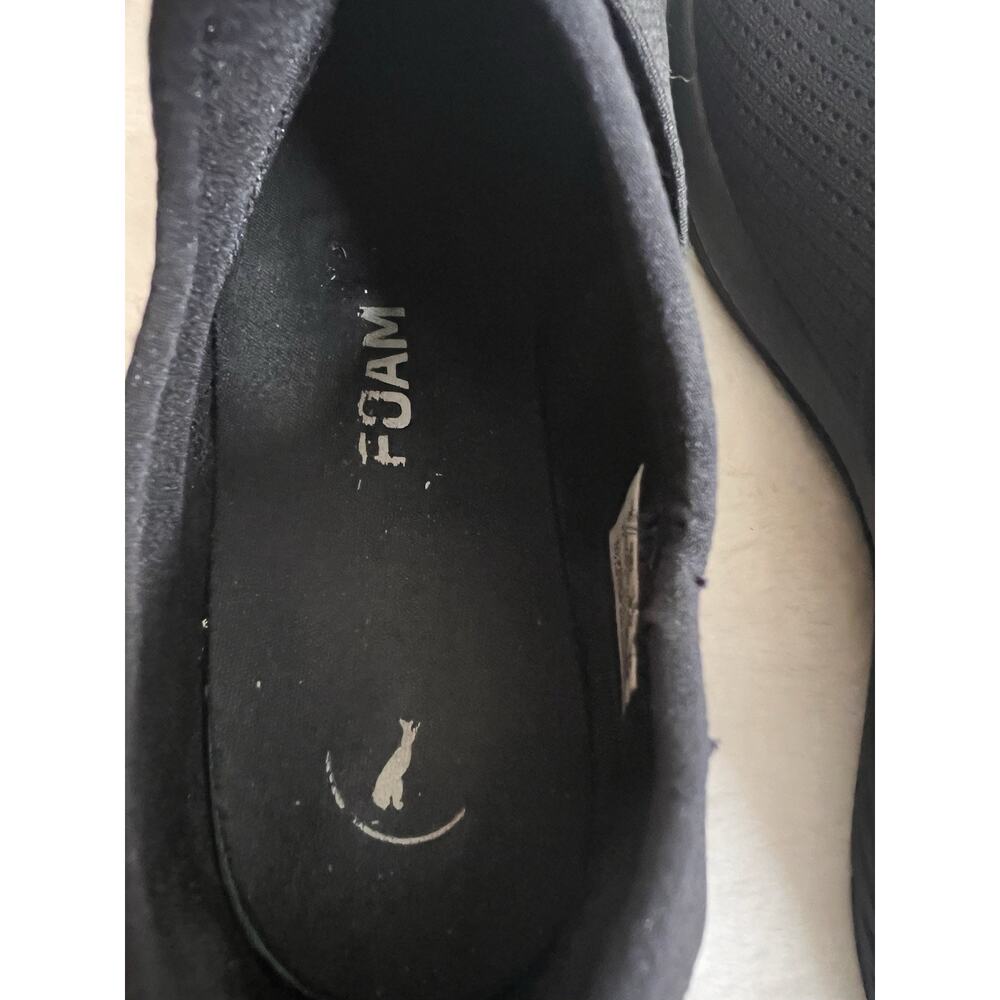 PUMA Sneakers Shoes Womens Athletic 8.5 Black White Tie - Picture 6 of 6